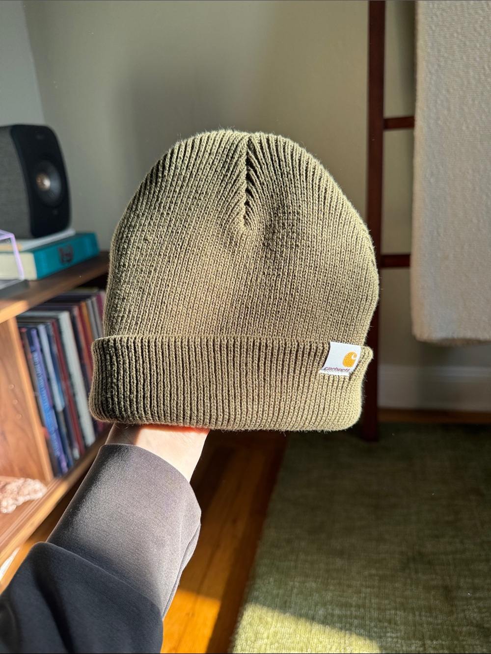 Carhartt Olive Knit Cuffed Beanie